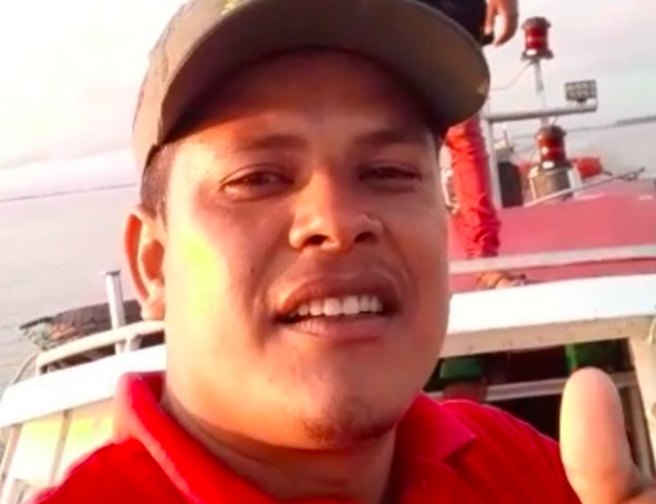 Marcos de Souza Oliveira, de 34 anos, responsável por barco que navegava irregularmente e naufragou