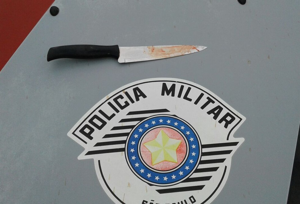 Mulher foi morta a facadas pelo namorado, em Tupi Paulista (Foto: Polícia Militar/Cedida)