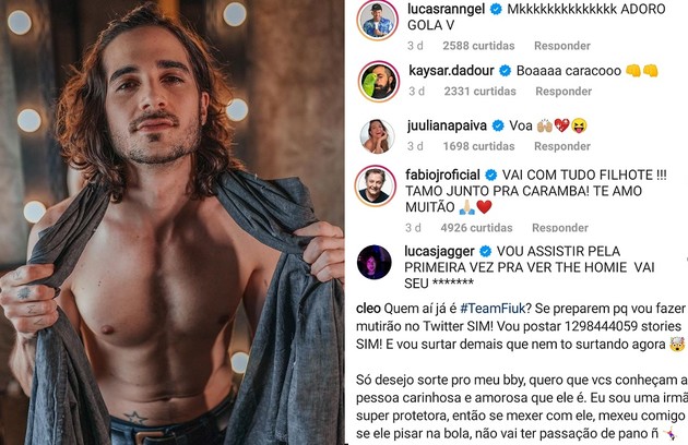 Bbb 21 Participantes Ganham Torcida Dos Famosos Confira Patrícia