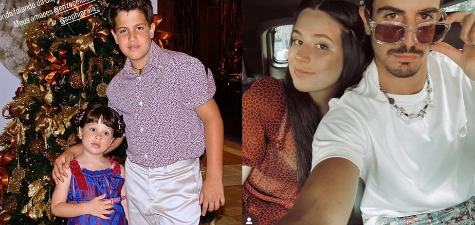 Antes e depois de Enzo e Sophia, filhos de Claudia Raia e Edson Celulari