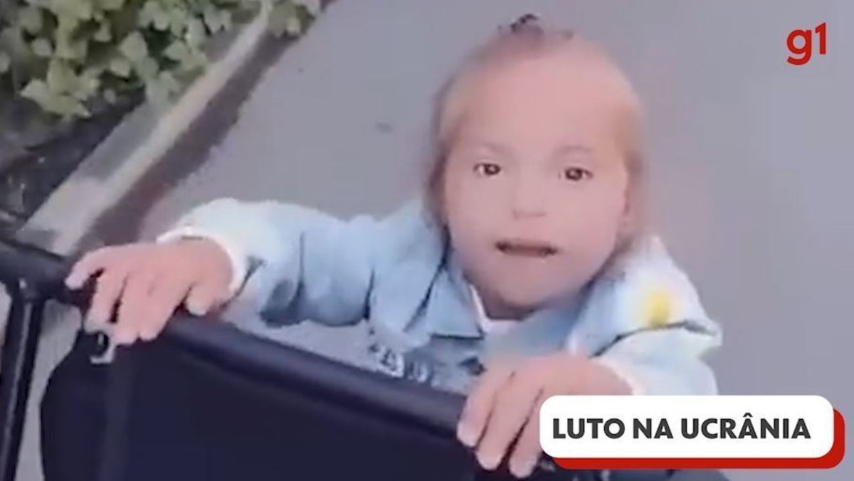 Menina de 4 anos que morreu em ataque russo aparece em vídeo gravado horas antes do bombardeio
