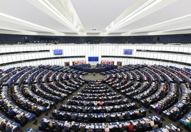 Parlamento Europeu em Estrasburgo, na Bélgica (Foto: Wikimpedia Commons/Wikipedia)
