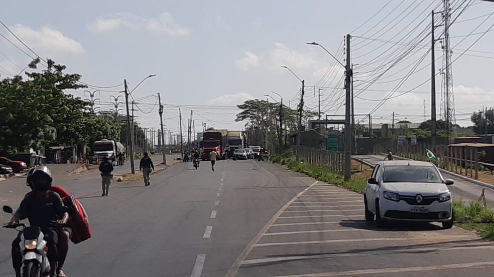 Piauí pode ficar sem gás de cozinha com fechamento de rodovias, alerta Sindicato dos Transportes de Carga — Foto: Lucas Marreiros/g1