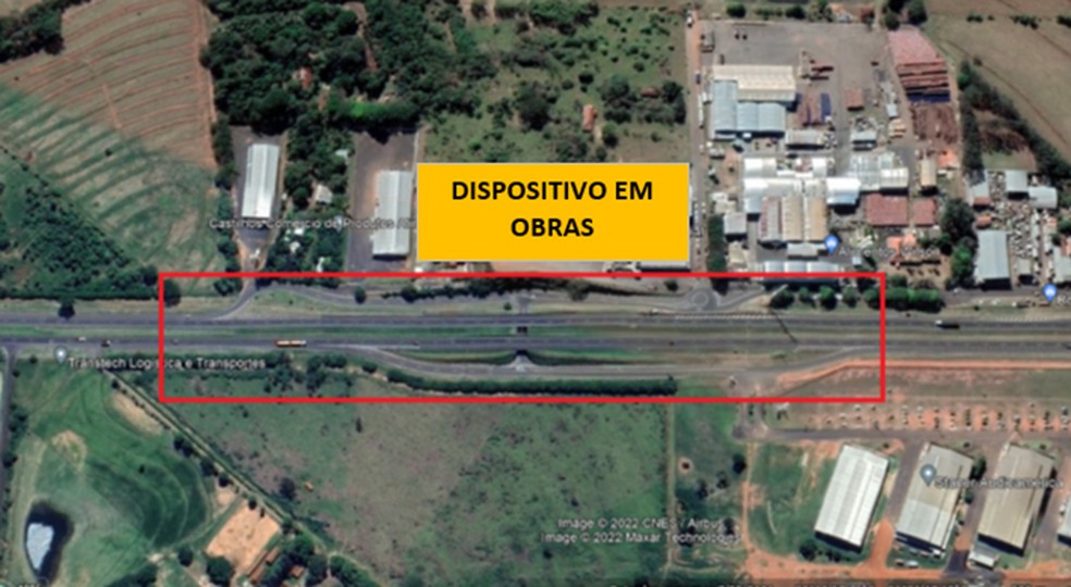 Trechos da Rodovia Raposo Tavares passarão por obras em Regente Feijó (SP) — Foto: Cart