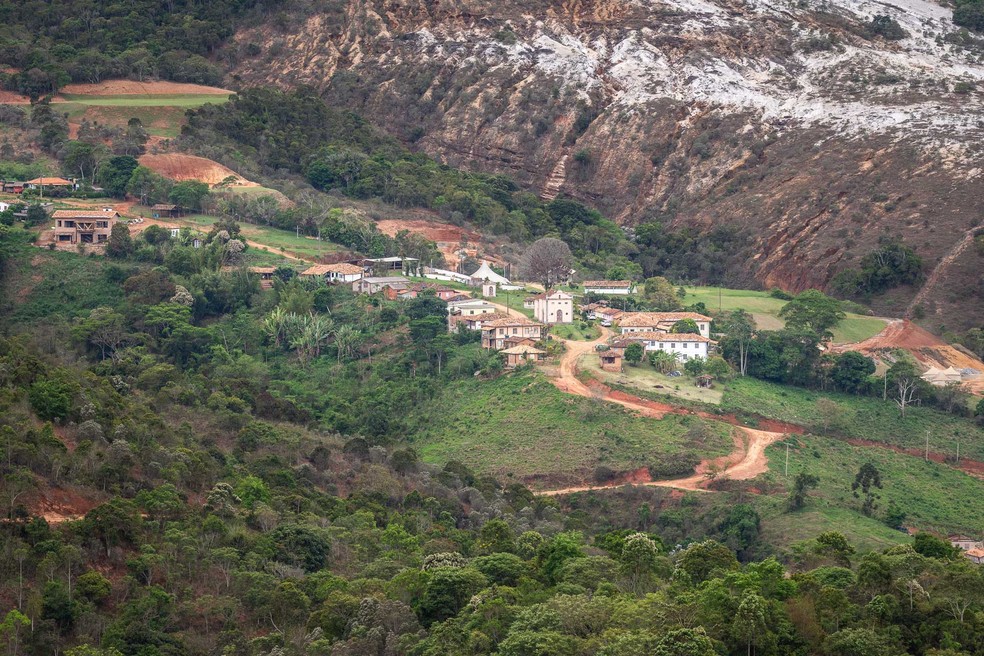 A Vila do Mogol, sede da Comuna do Ibitipoca, em Minas Gerais. — Foto: Vitor Marigo