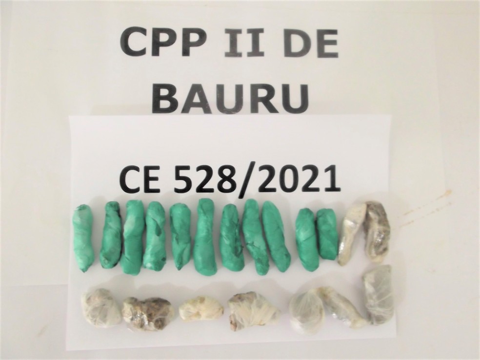 Preso que ingeriu 20 porções de maconha recebe alta depois de quatro dias internado.  — Foto: SAP /Divulgação