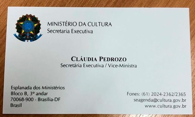 Ministério da Cultura e Vivo apresentam: O DIA SEGUINTE - Cartão de  Visita News