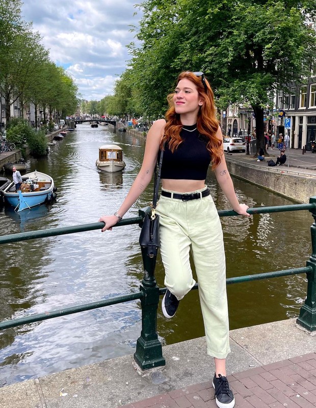 Ana Clara Lima em Amsterdã (Foto: Reprodução/Instagram)