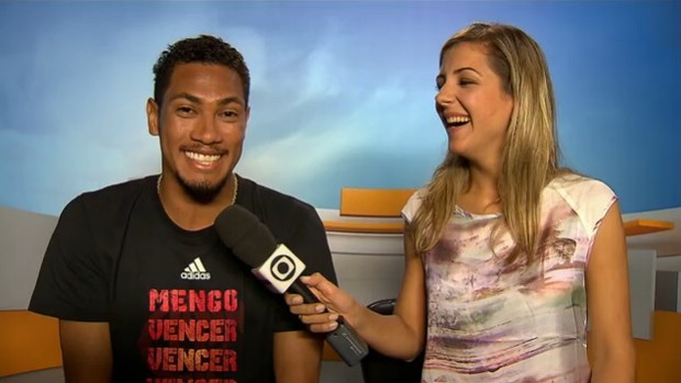 Hernane dá show em quiz do É Gol!!! e mostra que sabe tudo de Flamengo