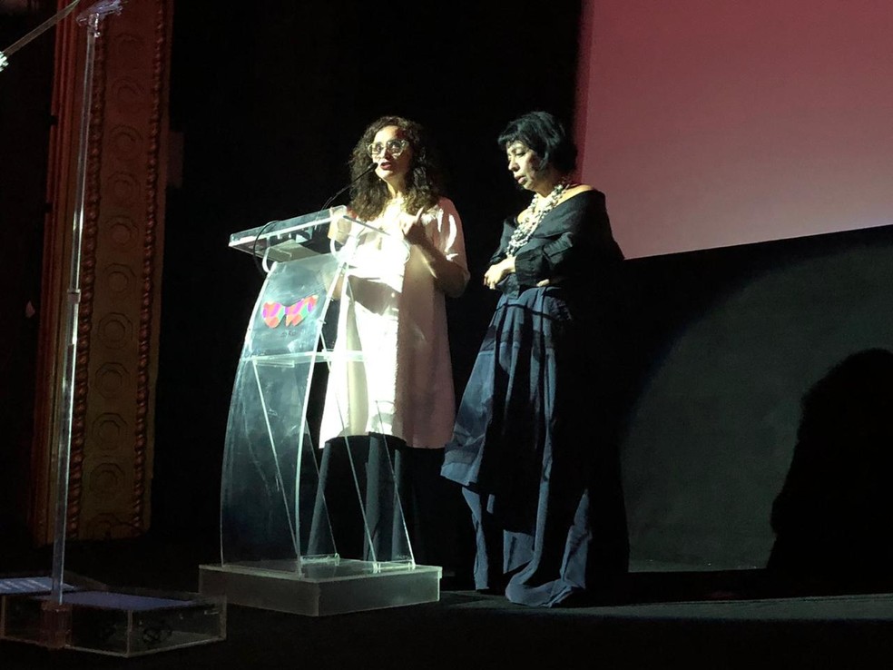 Ilda Santiago e Walquíria Barbosa são as diretoras do Festival do Rio — Foto: Carlos Brito/G1