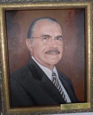 Pintura à óleo do Senador José Sarney de 2005/2007 — Foto: Agência Senado
