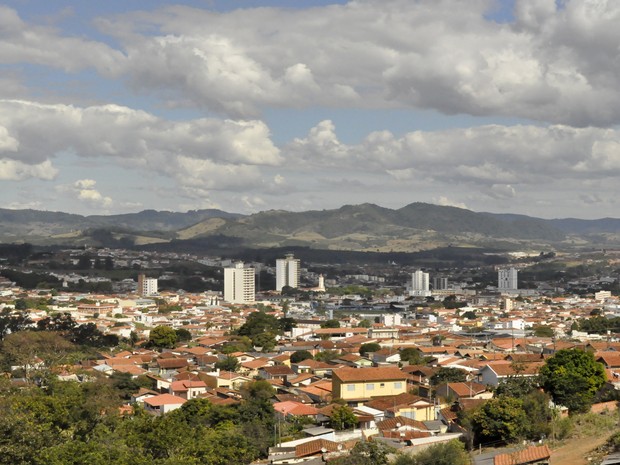 Andradas está localizada aos pés da Serra da Mantiqueira, no Sul de Minas Gerais. (Foto: Lúcia Ribeiro/ G1)