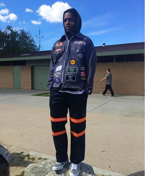 O rapper A$AP Rocky (Foto: Instagram)