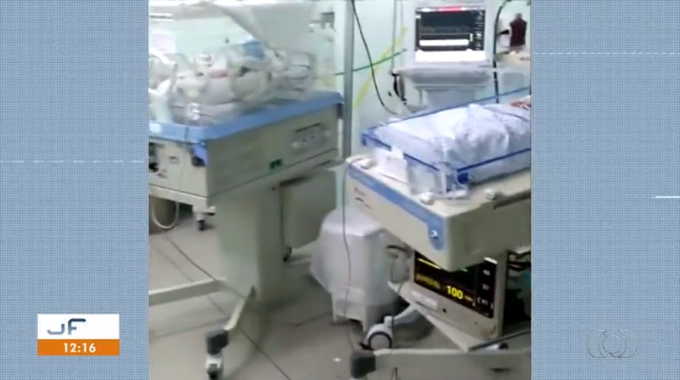 Salas de cirurgias estão sendo ocupadas por pacientes internados — Foto: Reprodução/TV Anhanguera