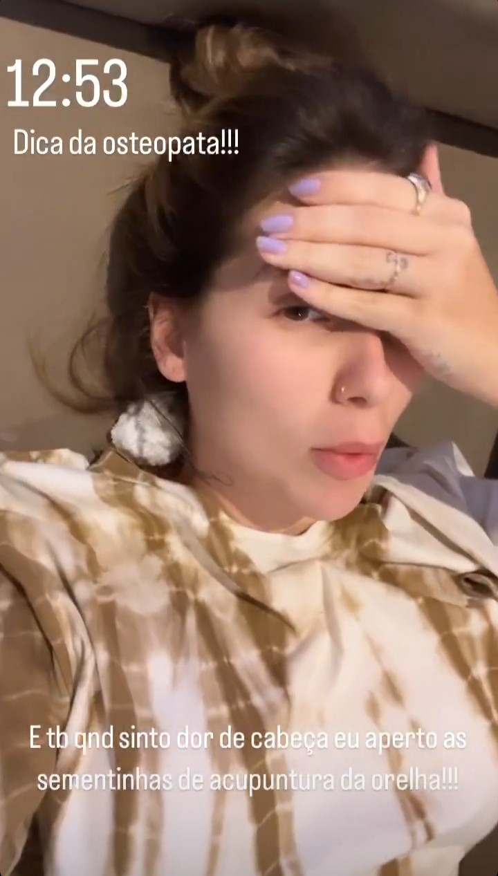 Virgínia Fonseca continua sofrendo com dores de cabeça (Foto: Reprodução/Instagram)