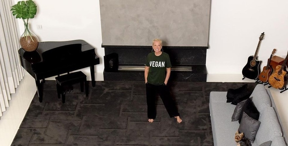Imagem de Xuxa onde mostrou novos detalhes de sua sala vegana — Imagem Reprodução/Instagram