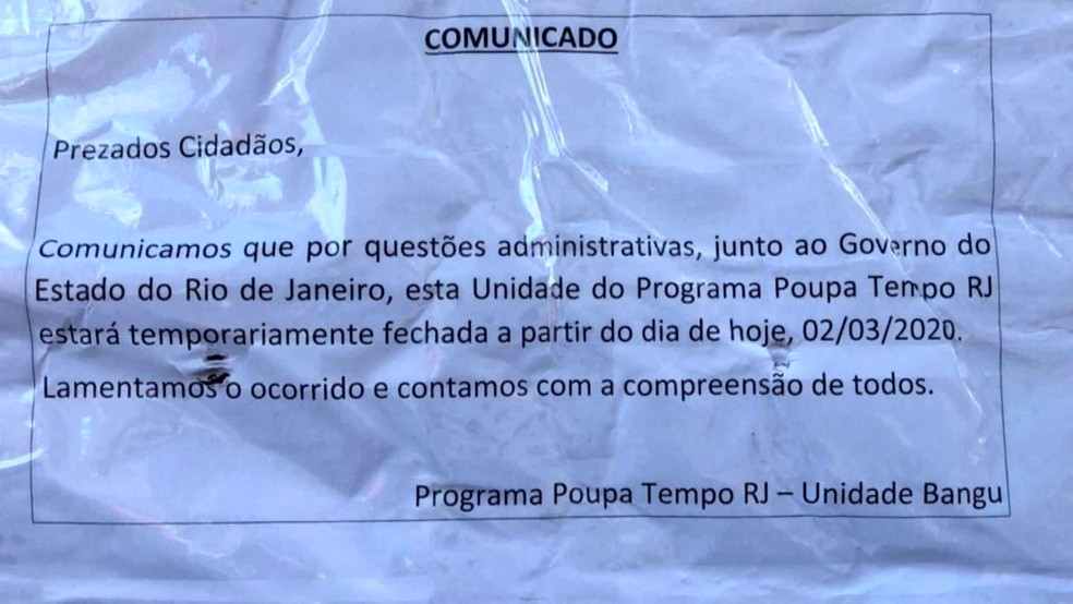 Funcionarios De Unidades Do Poupa Tempo Fazem Paralisacao Por Atraso Em Salarios Rio De Janeiro G1