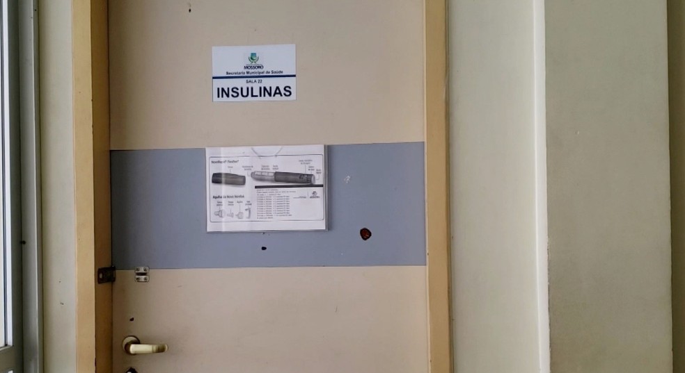 Pacientes que precisam de dois tipos de insulina, em Mossoró, enfrentam falhas na distribuição do medicamento — Foto: Reprodução/Inter TV Cabugi