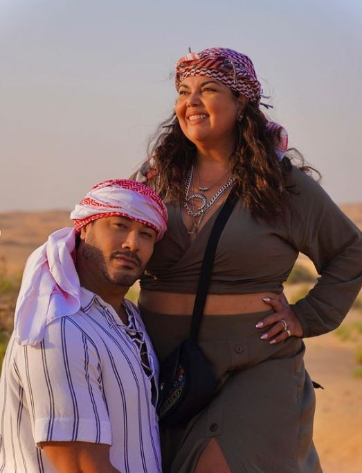 Fabiana Karla abre álbum de viagem a Dubai e mostra fotos com marido (Foto: Reprodução/ Instagram)
