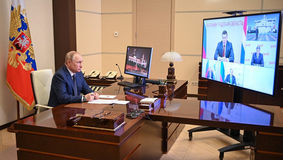 Putin — Foto: Sputnik/Alexey Nikolsky/Kremlin via REUTERS