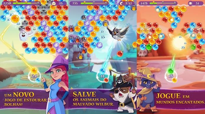 Jogo de puzzle Bubble Witch 3 Saga é lançado para o Android - Ajudandroid