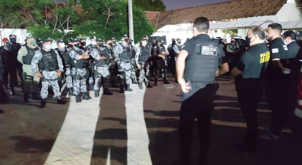 Operação Ação Integrada conta com 150 policiais no Piauí — Foto: Divulgação/PC-PI