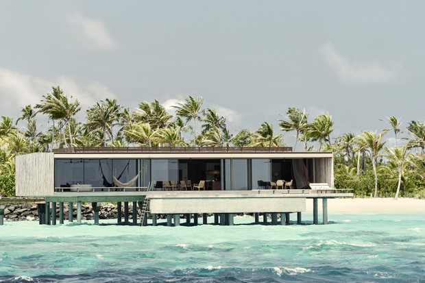 Os detalhes do primeiro resort nas Maldivas assinado por Marcio Kogan (Foto: Divulgação/Georg Roske)