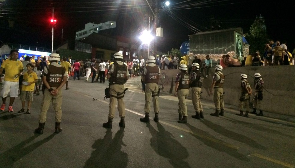 Bahia vai ter 17 mil policiais militares em operação nas eleições 2020 — Foto: Alan Tiago Alves/G1 Bahia