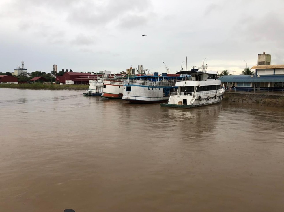 Porto do Cai'Nágua — Foto: Marisson Dourado/CBN Amazônia