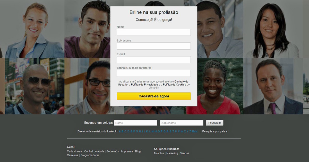 G1 - LinkedIn tem crescimento de 25% em base de usuários no Brasil ...