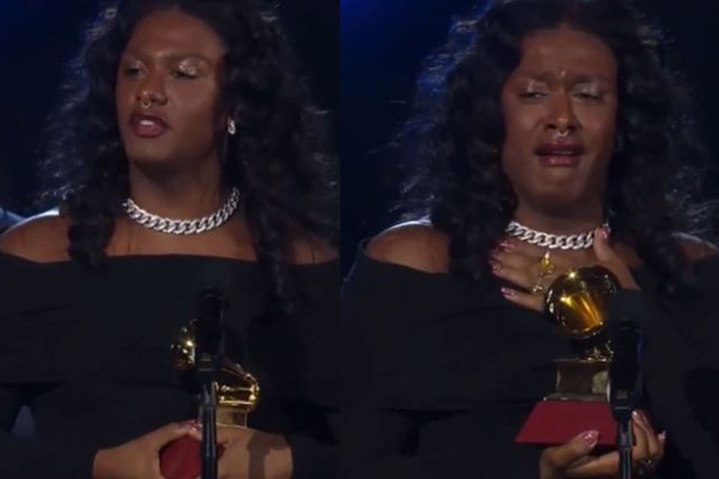 Liniker se torna primeira artista transgênero brasileira a vencer um Grammy Latino: 'Histórico'  — Foto: Reprodução/Instagram