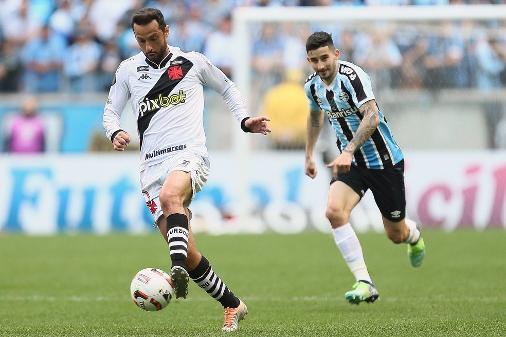 Nen, do Vasco, em ao contra o Grmio  Foto: Daniel Ramalho / Vasco