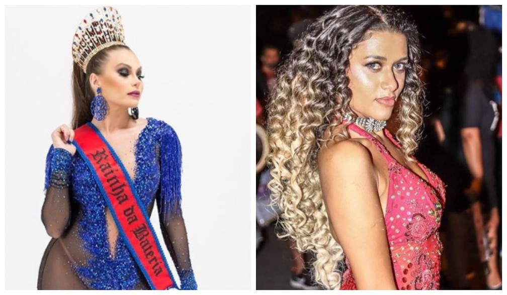 Pérola Negra tem a rainha Samara Carneiro e a princesa Joyce Rocha — Foto: Arquivo Pessoal/Divulgação