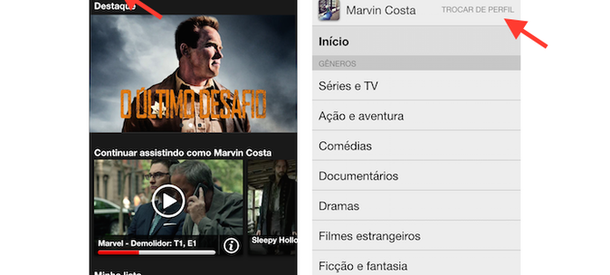 Aprenda a excluir um perfil do Netflix pelo celular