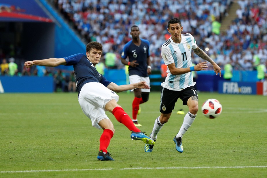 GolaÃ§o de Pavard contra a Argentina Ã© eleito pela Fifa o mais bonito da Copa