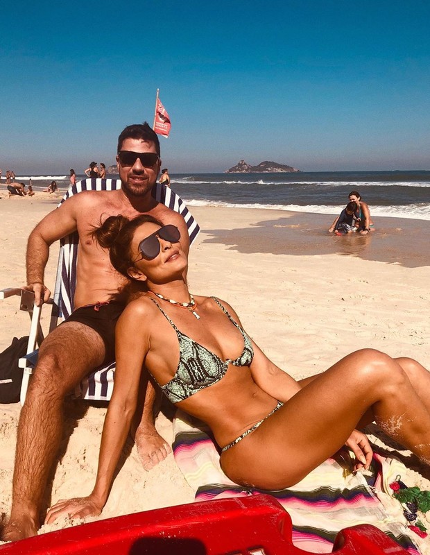 Juliana Paes e Carlos Eduardo Baptista (Foto: Reprodução/Instagram)