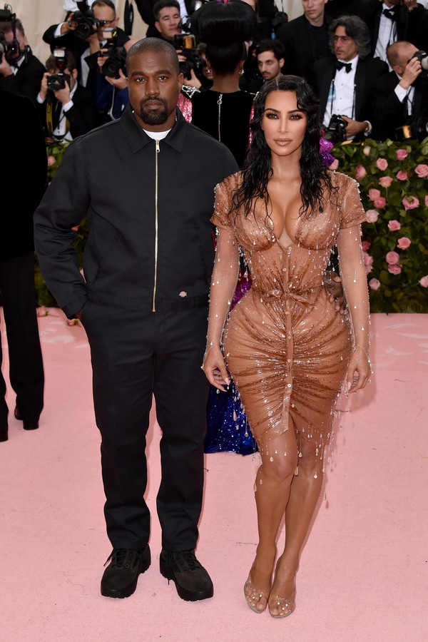 Kim Kardashian West e Kanye West (Foto: Getty Images)