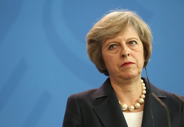 A primeira-ministra britânica Theresa May (Foto: Adam Berry/Getty Images)