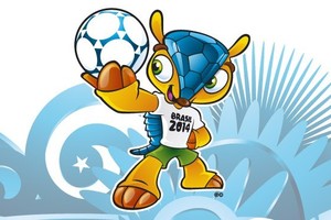 O tatu-bola Fuleco é o mascote da Copa do Mundo de 2014 (Foto: Divulgação)
