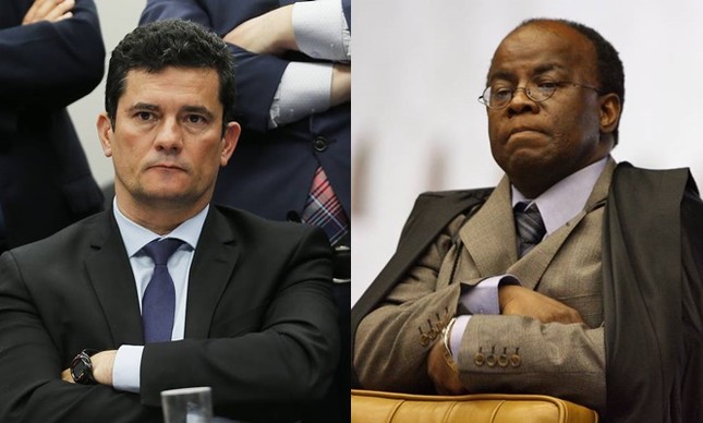 Sergio Moro e Joaquim Barbosa