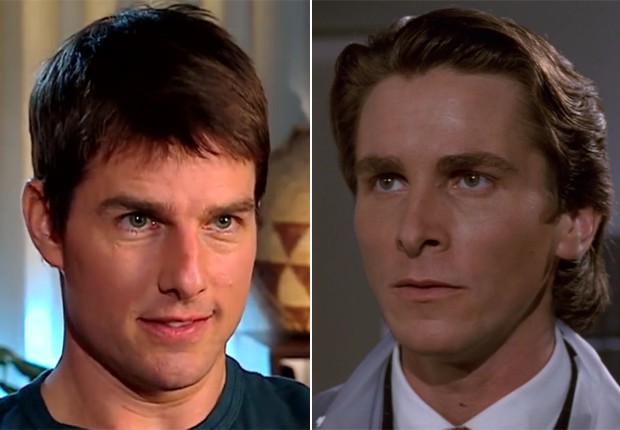 Fãs resgatam entrevista de Tom Cruise e lembram filme Psicopata Americano, com Christian Bale (Foto: Reprodução)