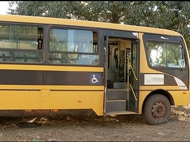 Meninas sofreram abuso no fundo de um ônibus escolar (Foto: Reprodução/TV Anhanguera)
