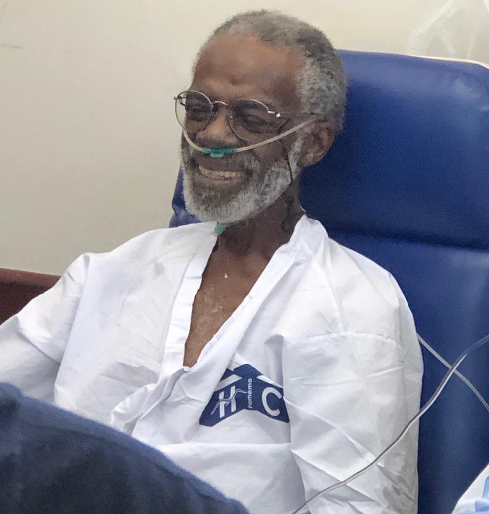José da Penha faz tratamento paliativo por conta de um câncer no Hospital das Clínicas de Marília (SP) — Foto: Divulgação