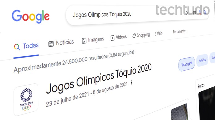 Olimpiada Busca Do Google Ganha Programacao E Quadro De Medalhas Lancadores E Buscadores Techtudo