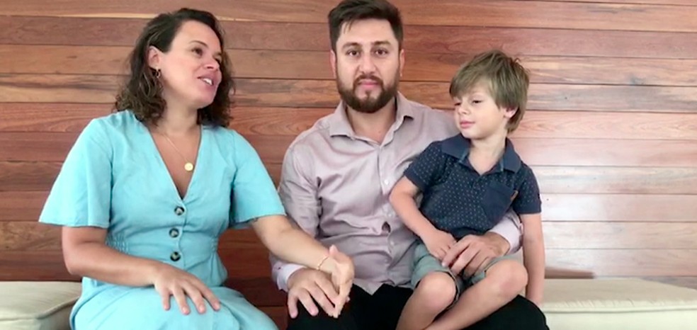 MallÃº e Patrick falaram da alegria de doar o gerador para menina  â Foto: ReproduÃ§Ã£o/Inter TV 