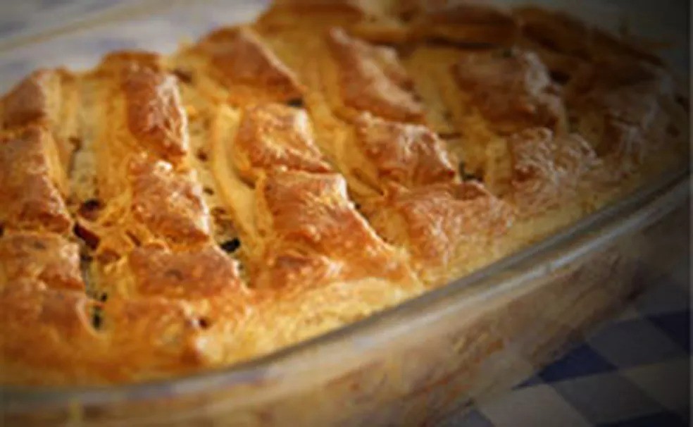Torta de peru com alho-poró para fazer com as sobras da ceia de Natal |  Natal | Receitas