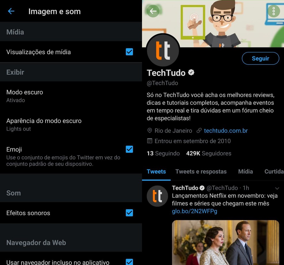 Como Deixar O Twitter Preto No Android Ao Ativar O Modo Escuro Redes Sociais Techtudo Daniel bisogno cuenta como se habria llevado a cabo traicion de raquel. android ao ativar o modo escuro
