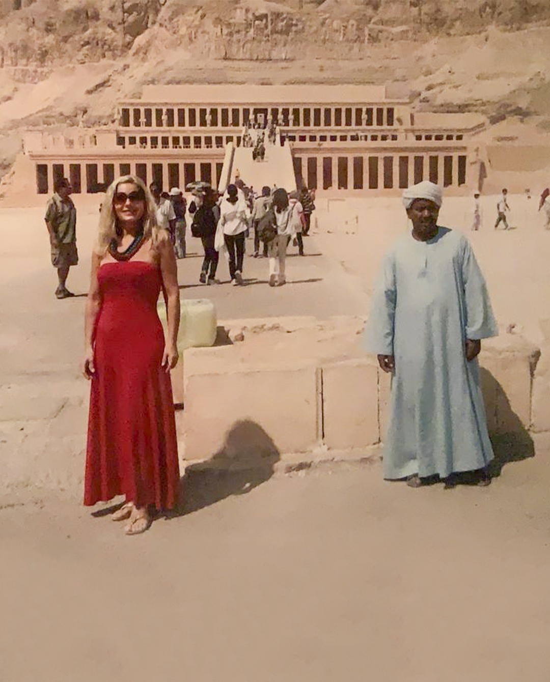 Vera Fischer no Egito (Foto: Reprodução/Instagram)