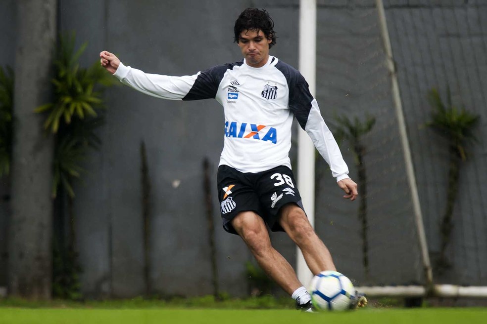Dodô pertence está emprestado pela Sampdoria-ITA ao Santos até 31 de dezembro — Foto: Ivan Storti/Santos FC