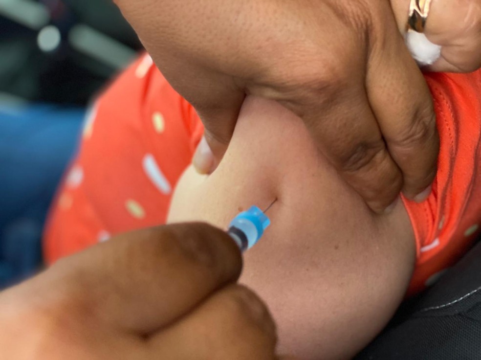 Vacinação contra Covid-19 em Natal, RN, Rio Grande do Norte, vacina, imunização — Foto: Kleber Teixeira/Inter TV Cabugi